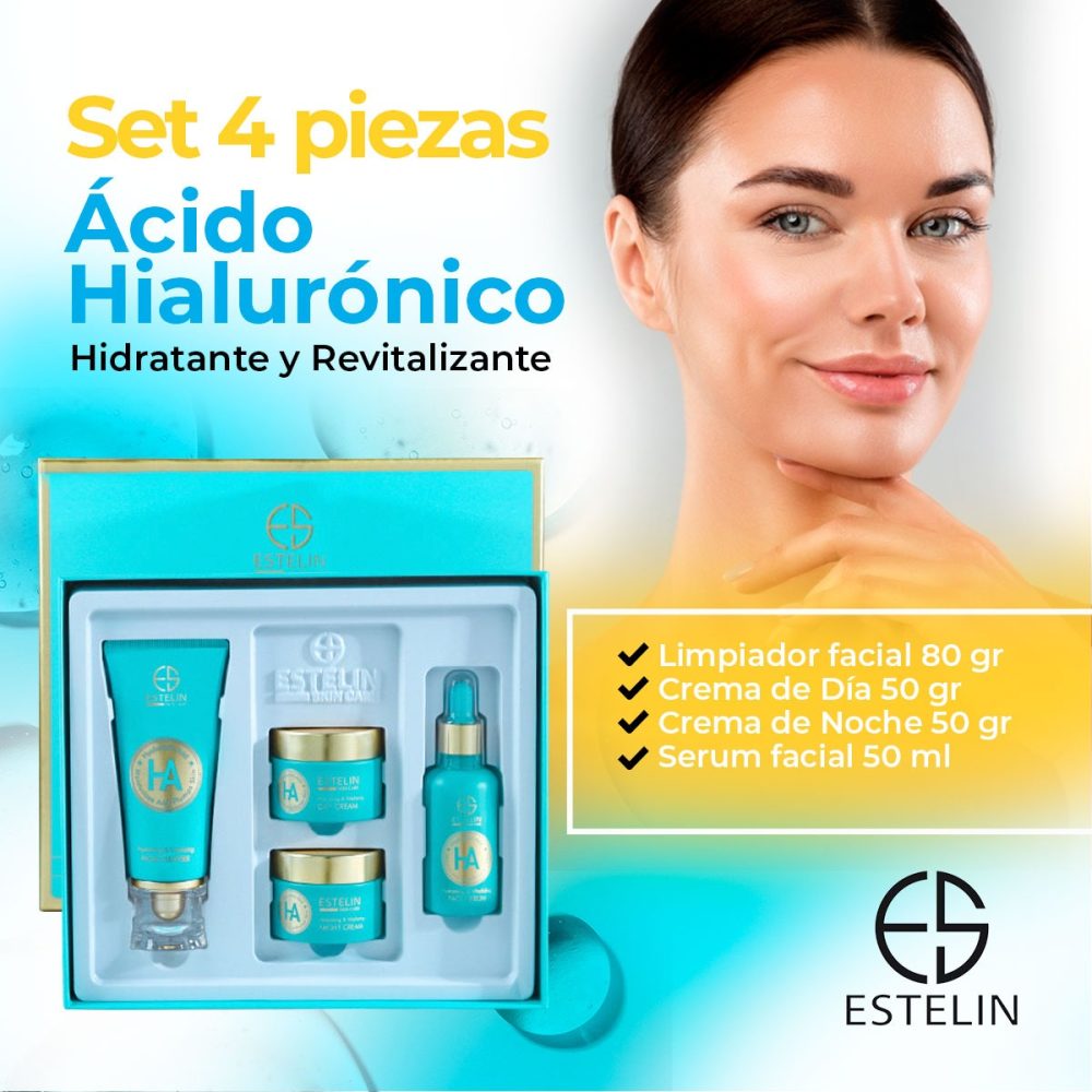 Set 4 piezas Ácido Hialurónico - Imagen 2