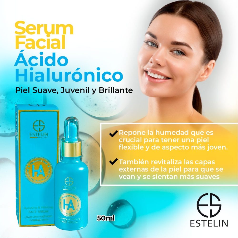 Suero Facial de Ácido Hialurónico 50ml - Imagen 2