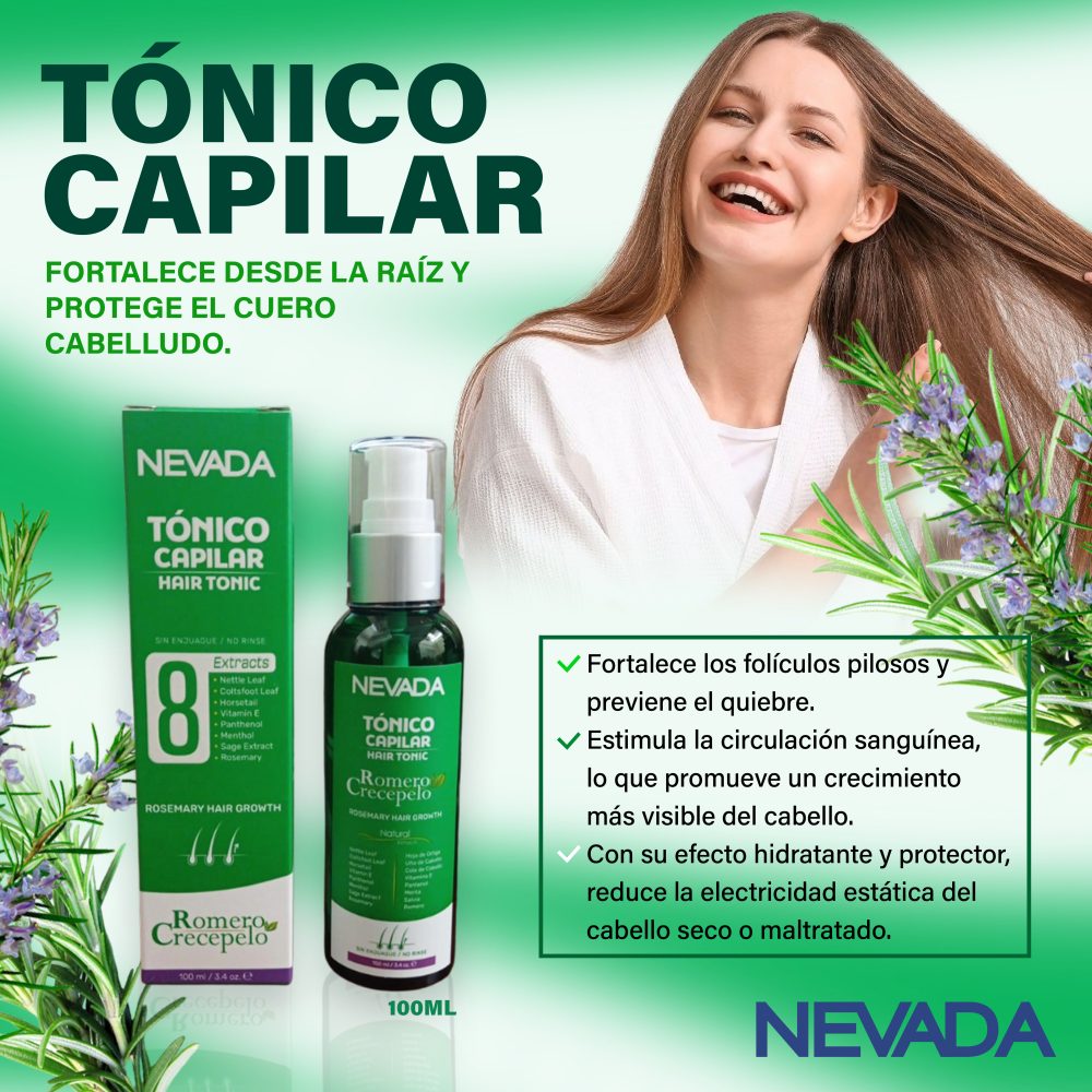 Tónico capilar Romero 100ml - Imagen 2