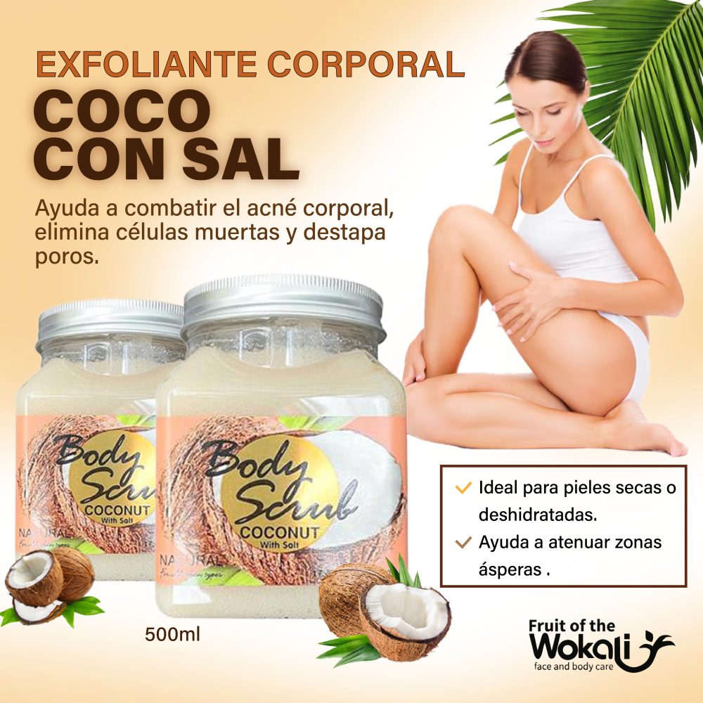 Exfoliante Corporal A base de Sal 500ml - Imagen 2