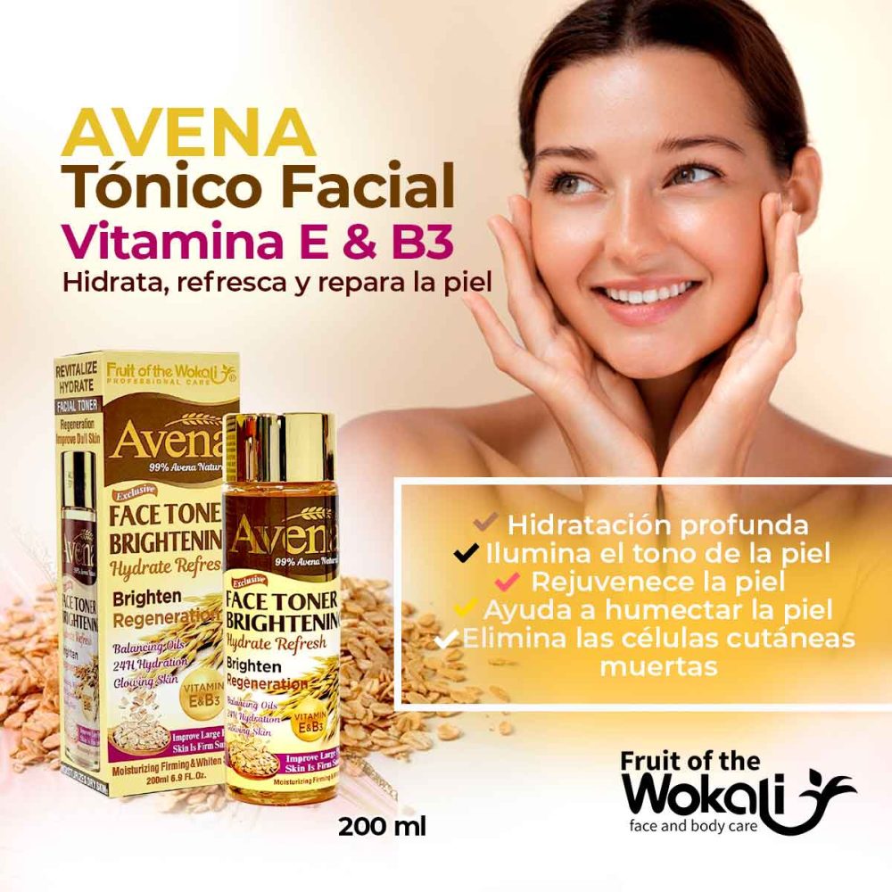 Tónico Facial de Avena 200ml - Imagen 2